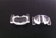 大功率LED路燈專用透鏡，花生米透鏡， led雙角度透鏡 ，led路燈透鏡